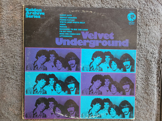 VELVET UNDERGROUND S/T GOLDEN ARCHIVE SERIES SELF TITLED PROMO DISC JOCKEY COPY