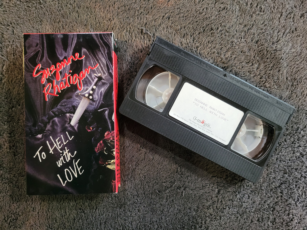 SUZANNE RHATIGAN TO HELL WITH LOVE PRESS KIT BOX CD VHS CASSETTE PROMO