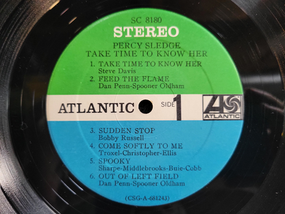 PERCY SLEDGE TAKE TIME TO KNOW HER
