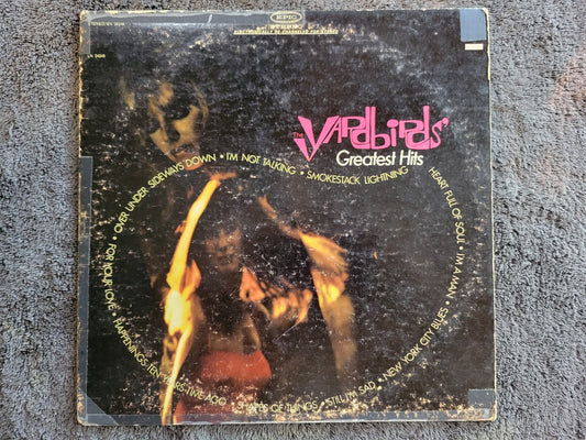 YARDBIRDS GREATEST HITS YELLOW LABEL EPIC STEREO
