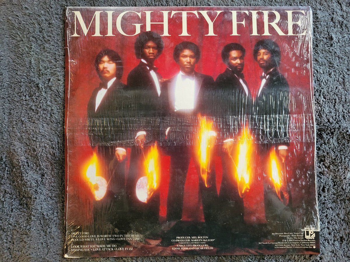 MIGHTY FIRE NO TIME FOR MASQUERADING W/ INNER SLEEVE SHRINK