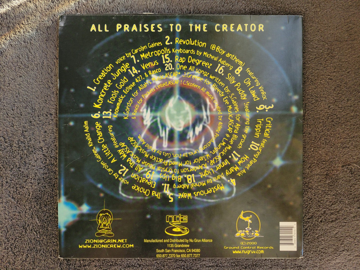 ZION I MIND OVER MATTER