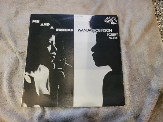 WANDA ROBINSON ME AND A FRIEND POETRY MUSIC PERCEPTION PLP-37