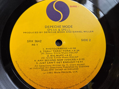 DEPECHE  MODE SPEAK & SPELL
