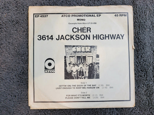 CHER 3614 JACKSON HIGHWAY EP WHITE LABEL PROMO WLP