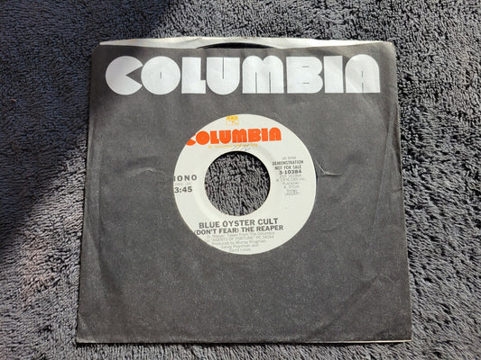 BLUE OYSTER CULT DONT FEAR THE REAPER WLP WHITE LABEL PROMO MONO