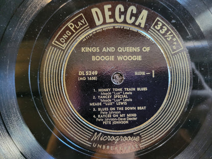 KINGS AND QUEENS OF BOOGIE WOOGIE 10"