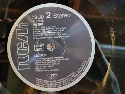LOU REED MISTRIAL GERMANY IMPORT