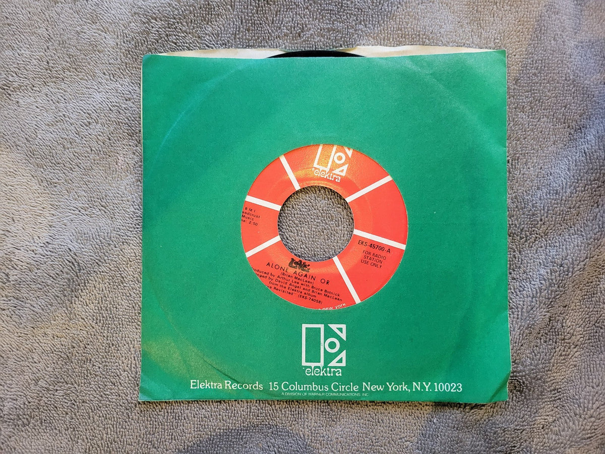 LOVE ALONE AGAIN OR  GOOD TIMES PROMO ELEKTRA ARTHUR LEE FOREVER CHANGES
