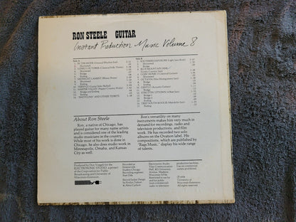 RON STEELE INSTANT PRODUCTION
