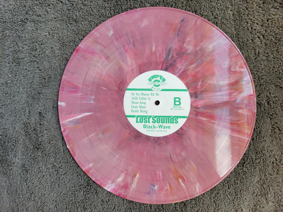 LOST SOUNDS BLACK WAVE PINK SPLATTER MARBLE VINYL 2LP