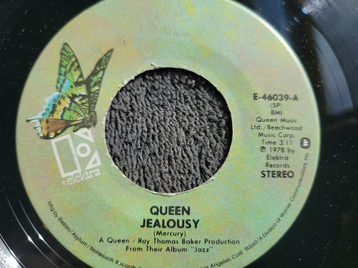 QUEEN JEALOUSY ELEKTRA BUTTERFLY LABEL FUN IT  E-46039