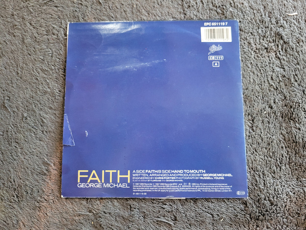 GEORGE MICHAEL FAITH 7" IMP