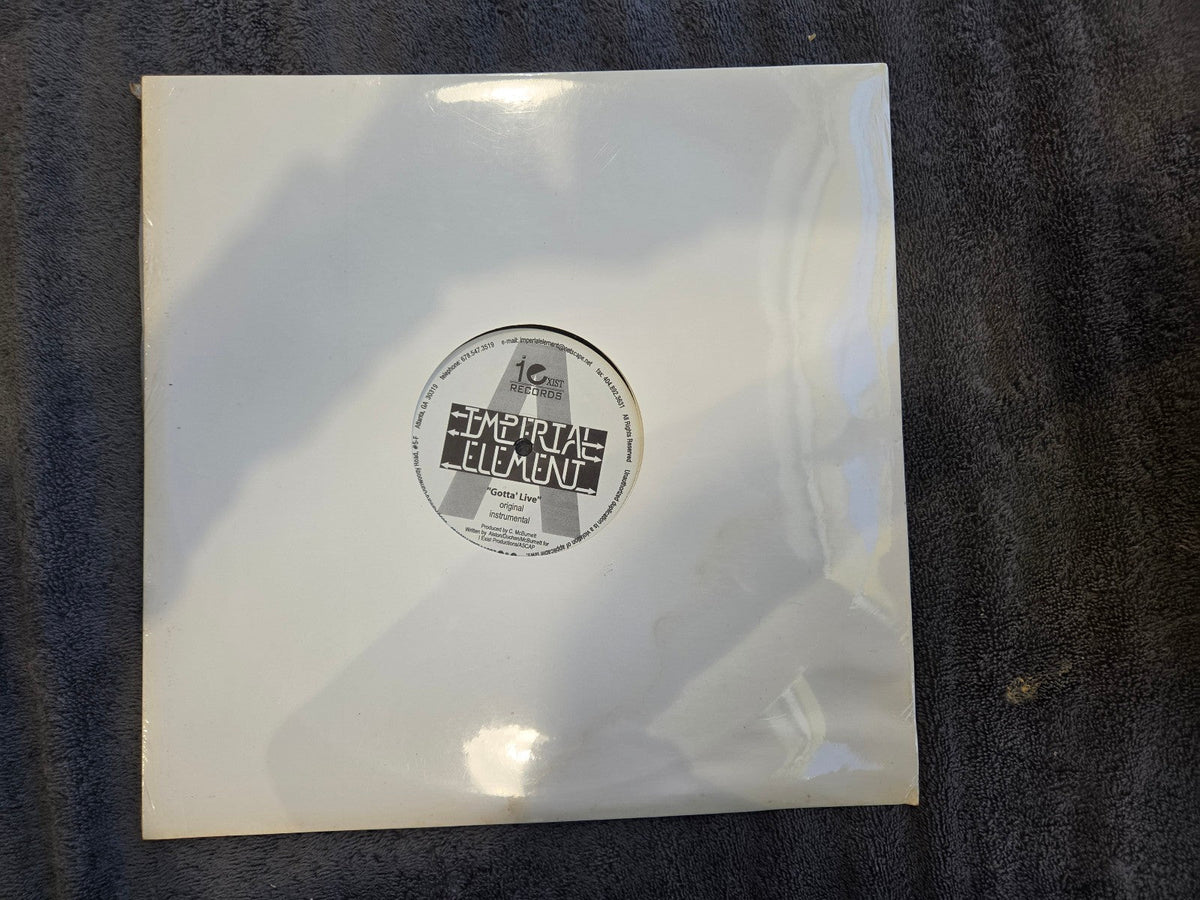 IMPERIAL ELEMENT GOTTA LIVE NEW SEALED OMINOUS I EXIST