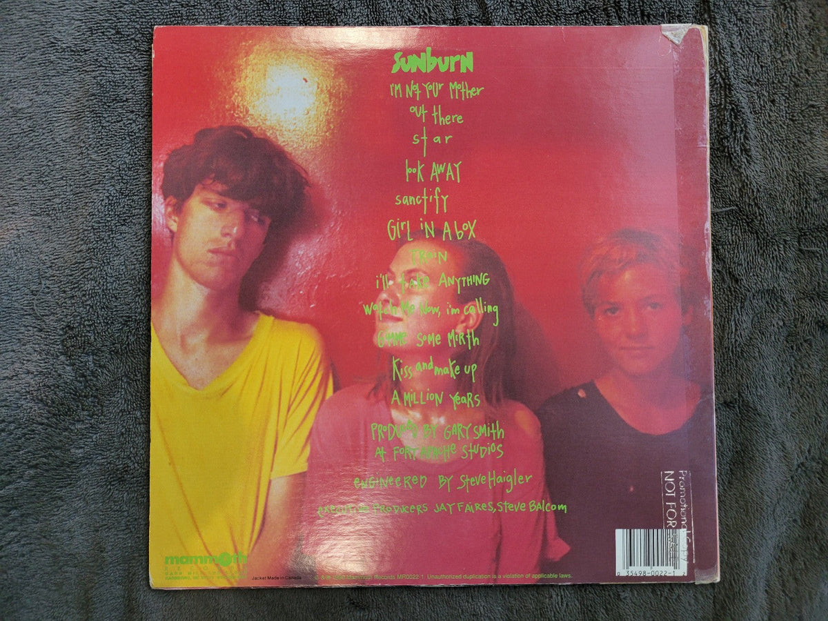 BLAKE BABIES SUNBURN FIRST PRESSING JULIANA HATFIELD