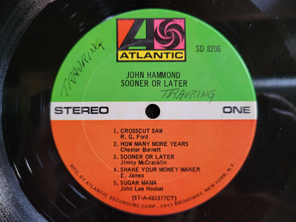 JOHN HAMMOND SOONER OR LATER