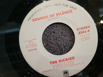 DICKIES BANANA SPLITS WHITE LABEL PROMO SOUNDS OF SILENCE WLP A&M 2241-S