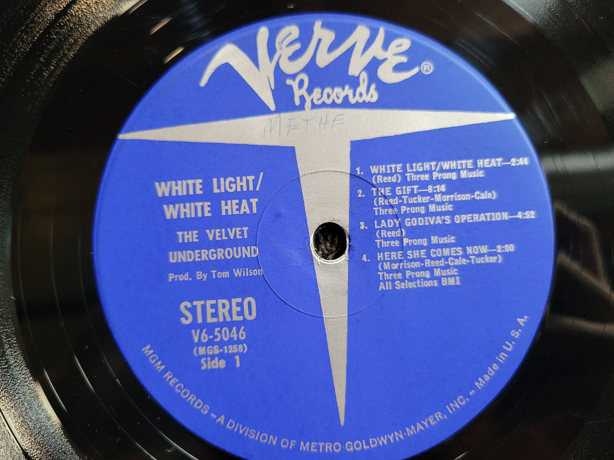 VELVET UNDERGROUND WHITE LIGHT WHITE HEAT 1969