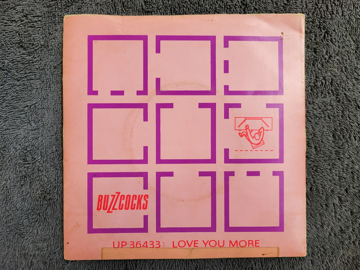 BUZZCOCKS LOVE YOU MORE NOISE ANNOYS UK IMP PS 7"