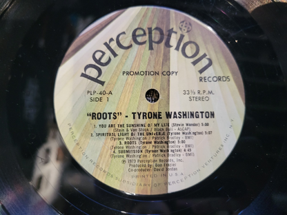 TYRONE WASHINGTON ROOTS PERCEPTION PLP 40