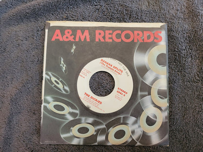 DICKIES BANANA SPLITS WHITE LABEL PROMO SOUNDS OF SILENCE WLP A&M 2241-S