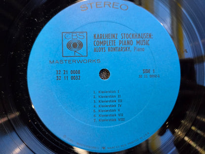 KARLHEINZ STOCKHAUSEN COMPLETE PIANO MUSIC BOX SET