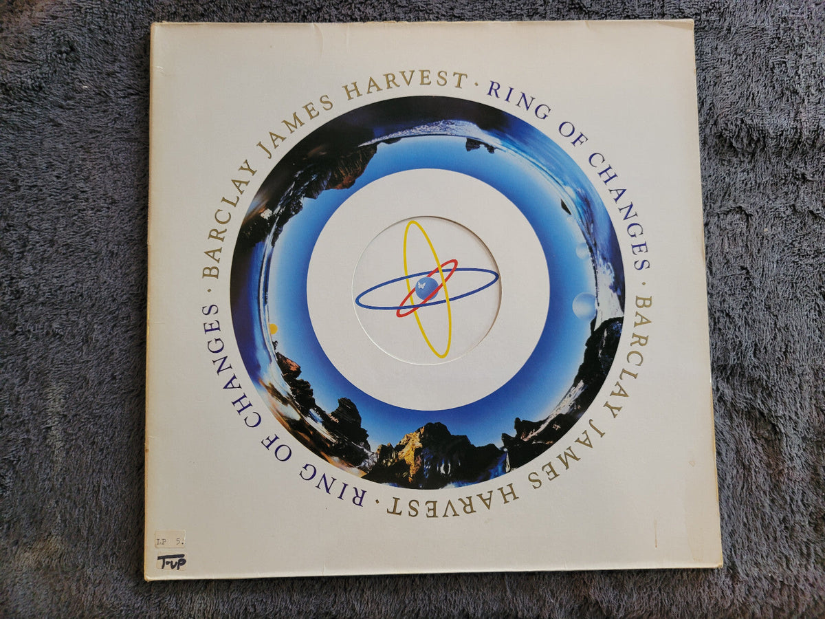 BARCLAY JAMES HARVEST RING OF CHANGES GERMAN IMPORT