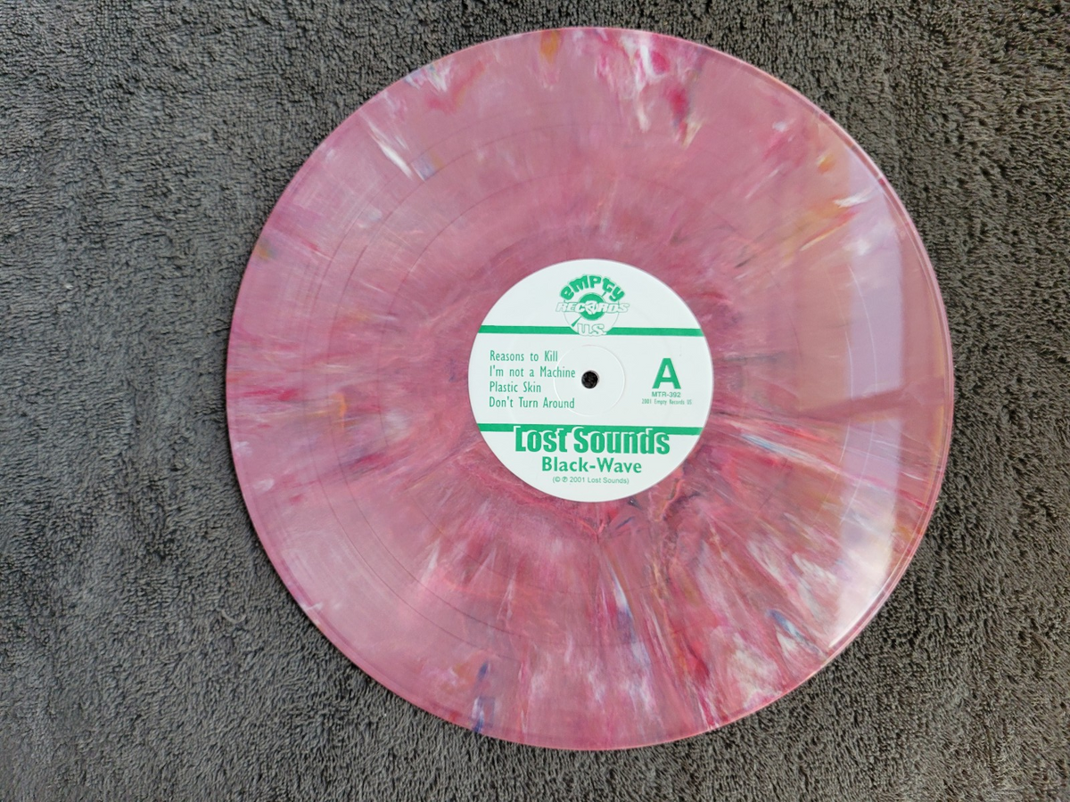 LOST SOUNDS BLACK WAVE PINK SPLATTER MARBLE VINYL 2LP