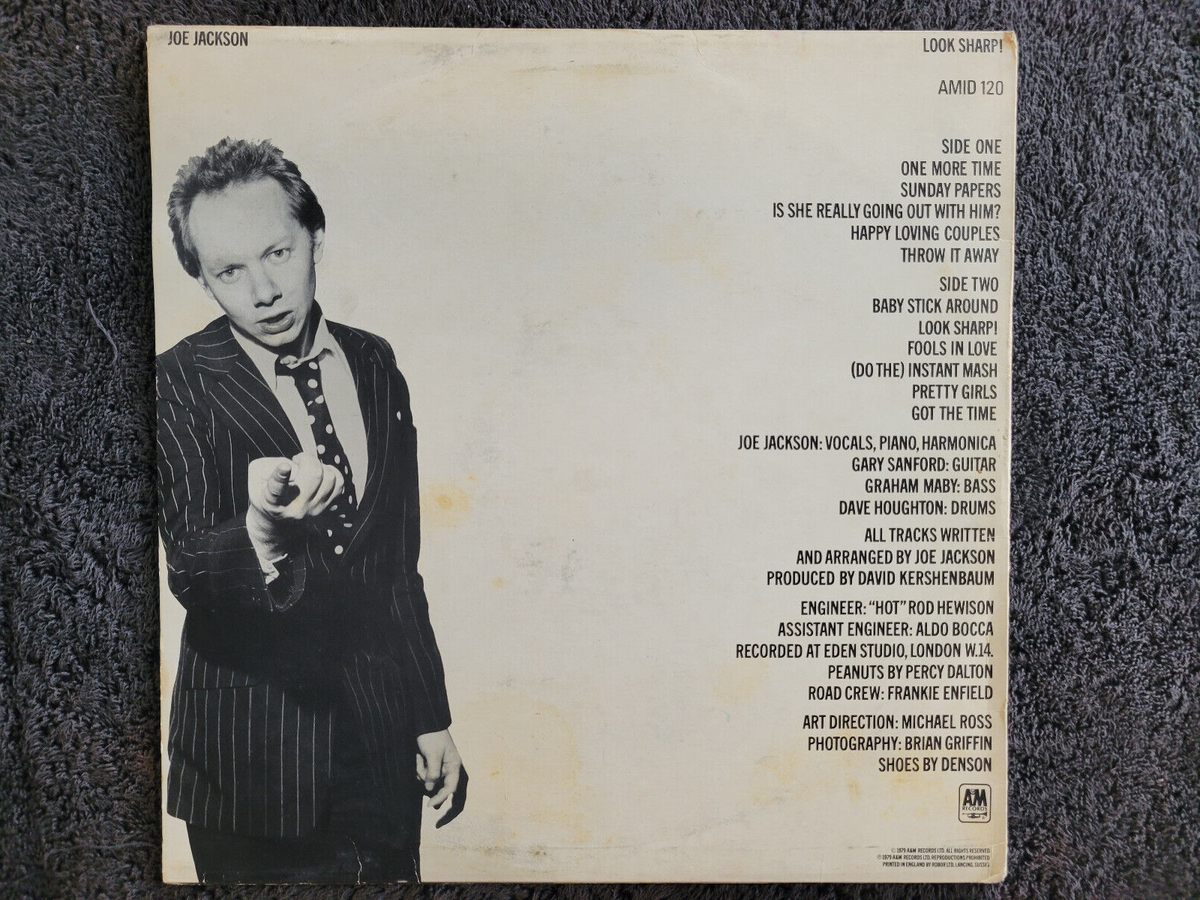 JOE JACKSON LOOK SHARP IMP