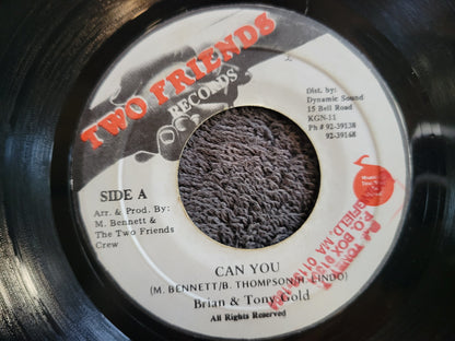 BRIAN & TONY GOLD CAN YOU TWO FRIENDS JAMAICA IMPORT