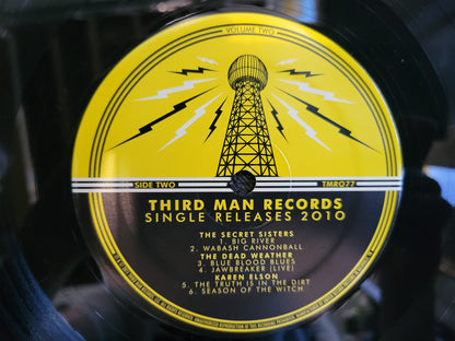 THIRD MAN RECORDS SINGLE RELEASES 2010 JACK WHITE