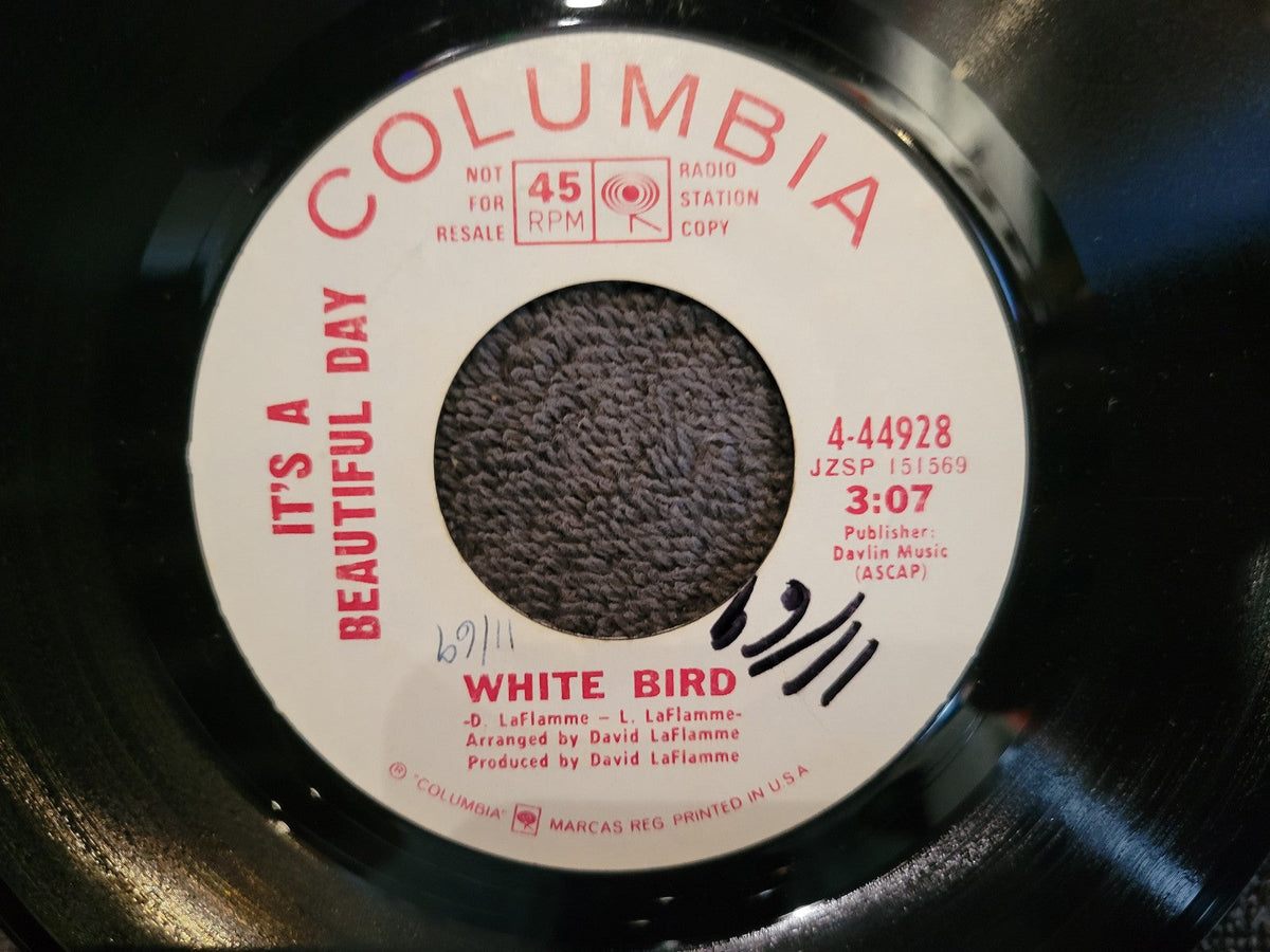 IT'S A BEAUTIFUL DAY WHITE BIRD WHITE LABEL PROMO WLP COLUMBIA 4-44928