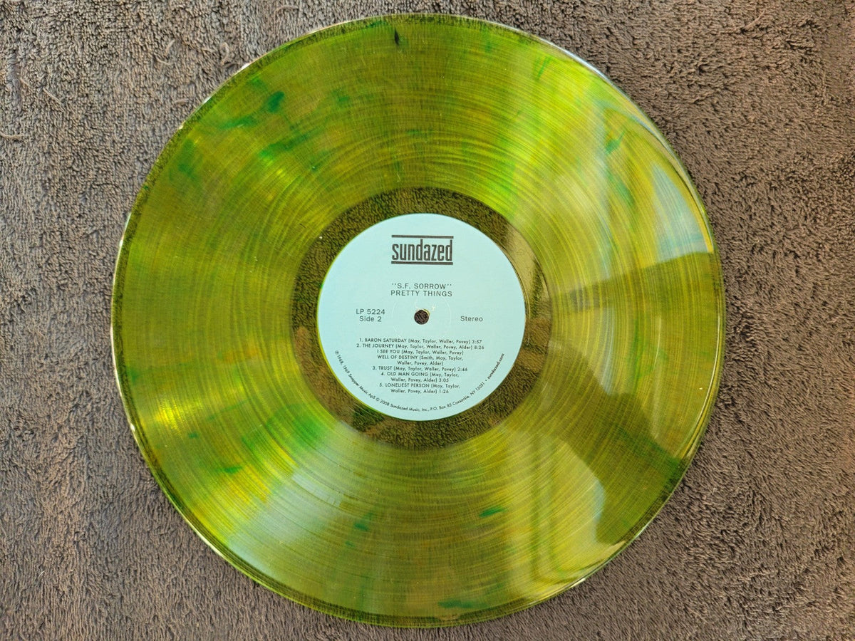 PRETTY THINGS SF SORROW CLEAR SPLATTER SUNDAZED