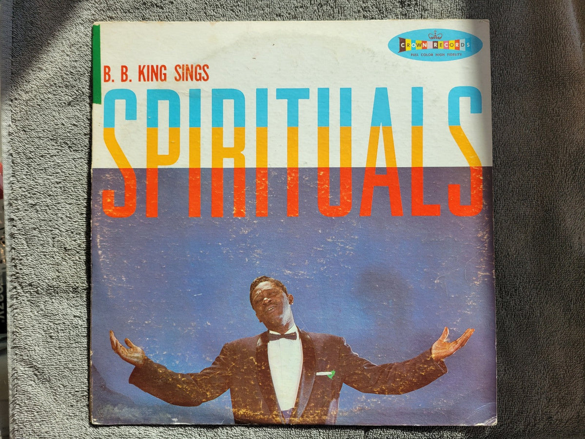 BB KING SINGS SPIRITUALS 1959 BLACK LABEL CROWN CLP 5119