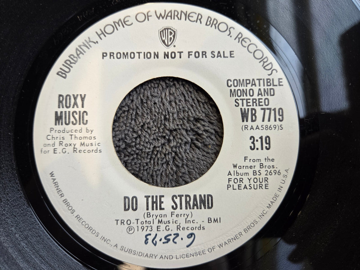 ROXY MUSIC DO THE STRAND WHITE LABEL PROMO WB 7719 WLP
