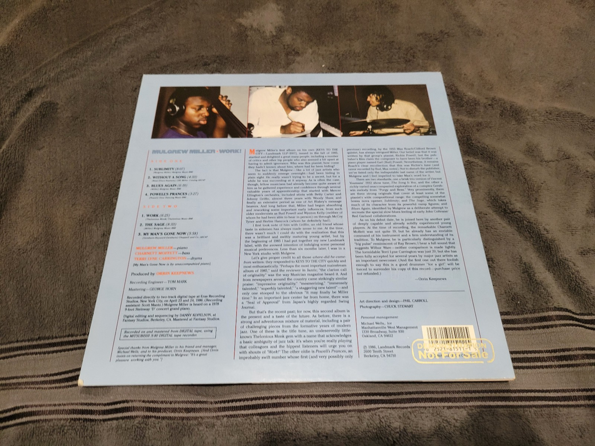 MULGREW MILLER WORK