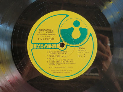 PINK FLOYD OBSCURED BY CLOUDS US HARV