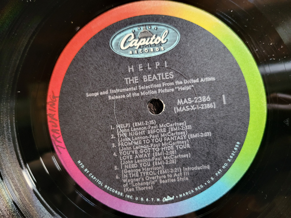 BEATLES HELP RAINBOW CAPITOL GATEFOLD