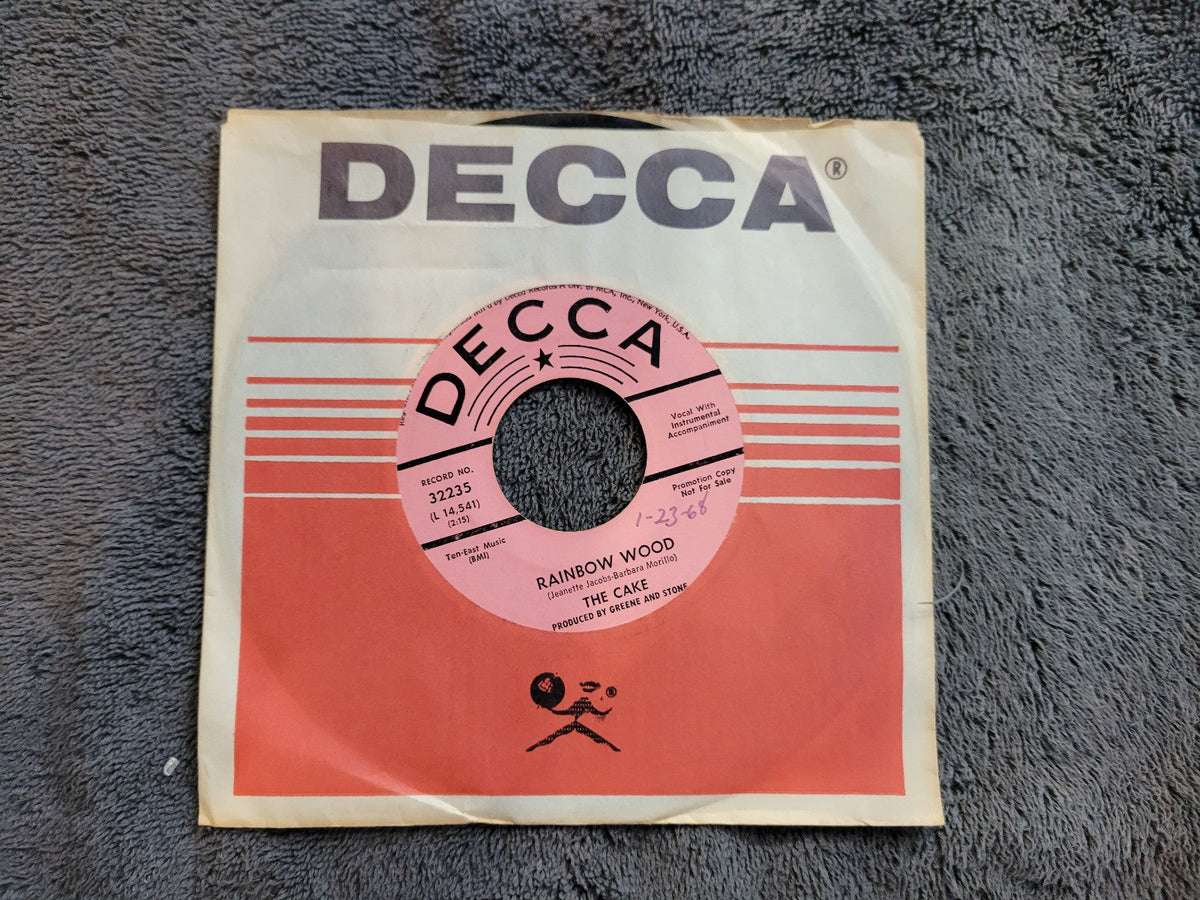 CAKE RAINBOW WOOD PROMO FIRE FLY DECCA 32235