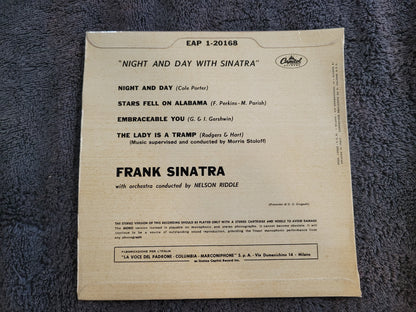 FRANK SINATRA NIGHT AND DAY ITALY IMPORT