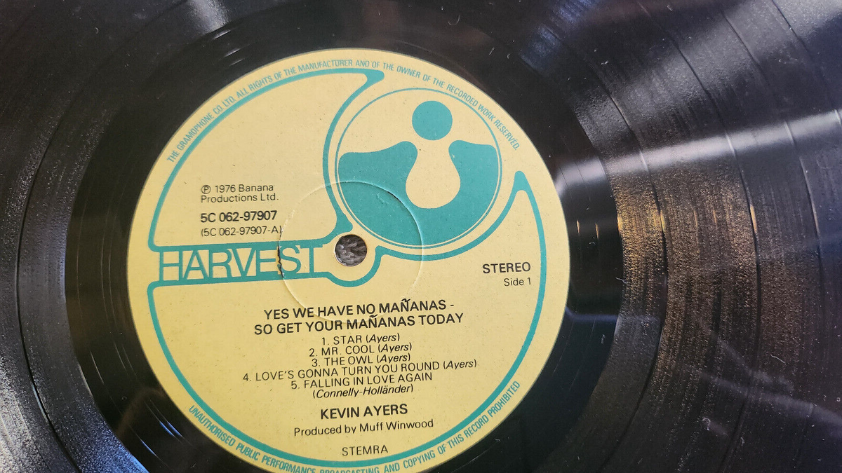 KEVIN AYERS YES WE HAVE NO MANANAS NL IMP
