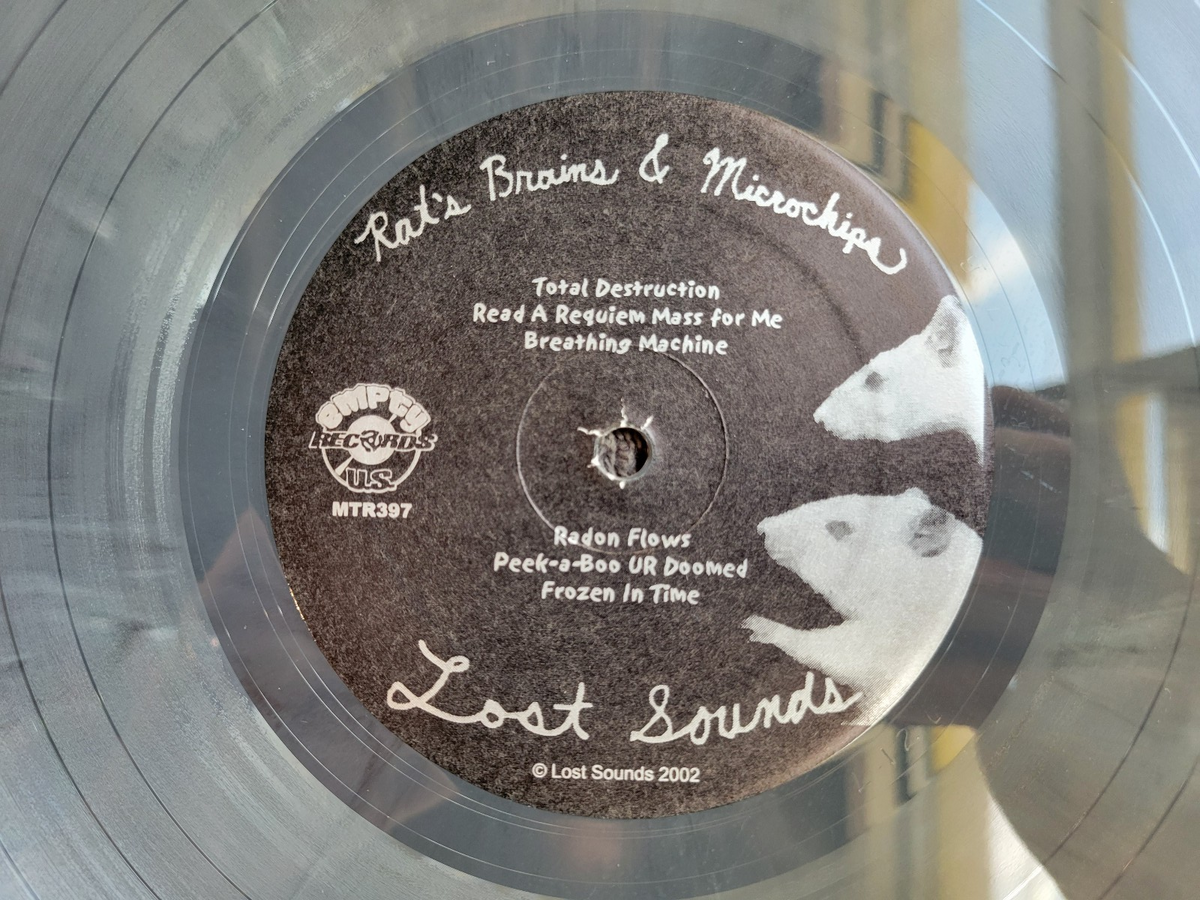 LOST SOUNDS RAT'S BRIANS & MICROCHIPS GRAY MARBLE VINYL