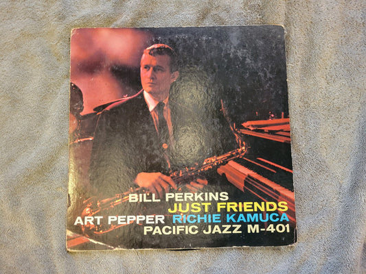 BILL PERKINS JUST FRIENDS ART PEPPER PACIFIC JAZZ M-401