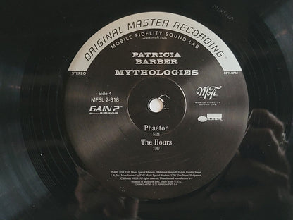PATRICIA BARBER MYTHOLOGIES NUMBERED LIMITED MFSL MOBILE FIDELITY SOUND LAB