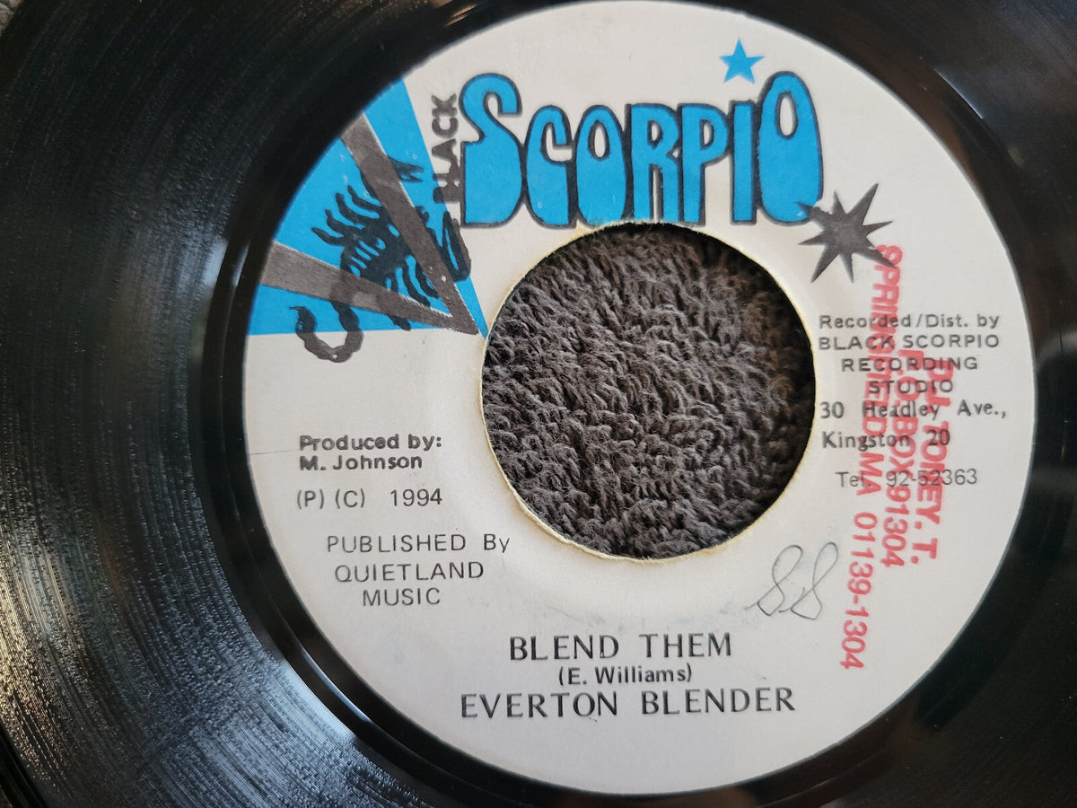 EVERTON BLENDER BLEND THEM SCORPIO IMPORT JAMAICA