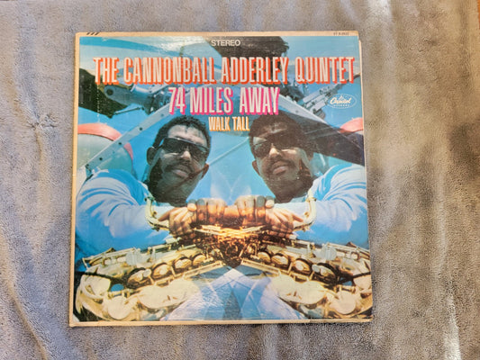 CANNONBALL ADDERLEY QUINTET 74 MILES AWAY STEREO CAPITOL