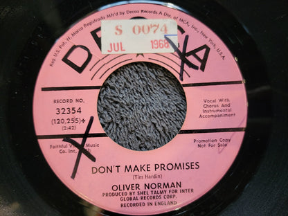 OLIVER NORMAN DON'T MAKE PROMISES DECA 32354 REACH OUT