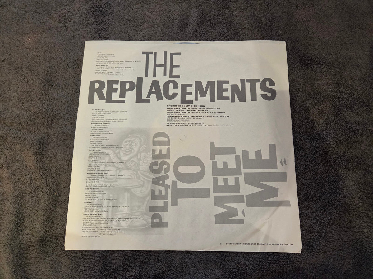 REPLACEMENTS PLEASED TO MEET ME