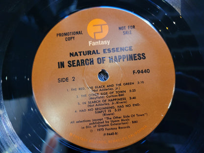 NATURAL ESSENCE IN SEARCH OF HAPPINESS