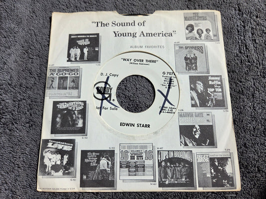 EDWIN STARR WAY OVER THERE WLP 7"